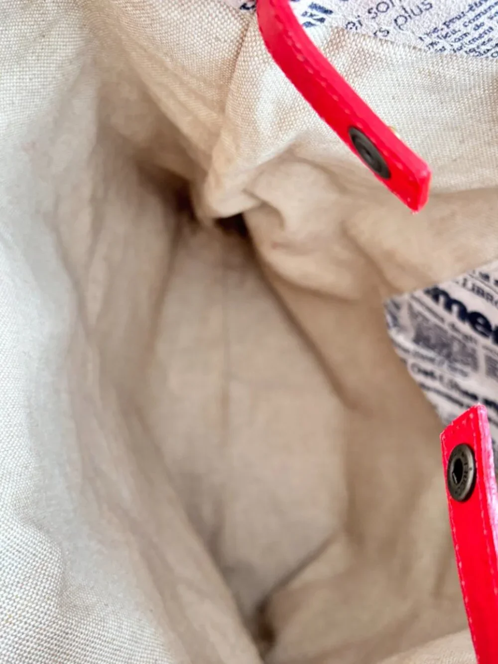 Maurizio Taiuti Newspaper Print Leather Backpack